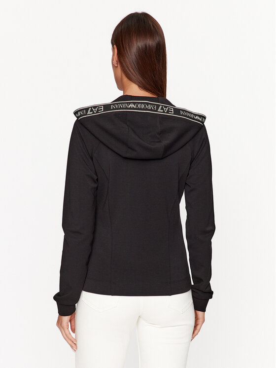 EA7 Emporio Armani EA7 Emporio Armani Суитшърт 6RTM26 TJKWZ 1200 Черен Regular Fit