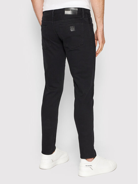 Armani Exchange Armani Exchange Jeansy 8NZJ14 Z1SBZ 1200 Černá Skinny Fit