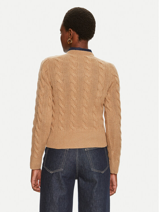 Polo Ralph Lauren Polo Ralph Lauren Kardigán 211910443001 Bézs Regular Fit