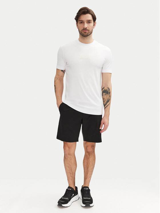 EA7 Emporio Armani EA7 Emporio Armani T-shirt 7M000301 AF13739 U0002 Bijela Slim Fit