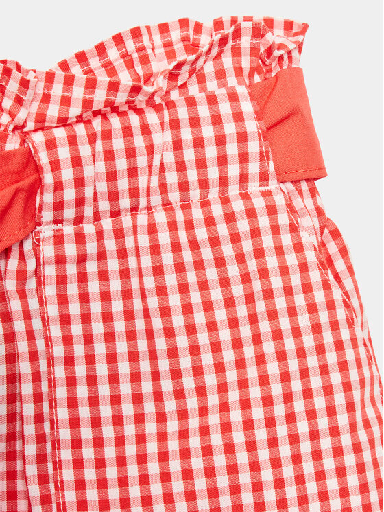 United Colors Of Benetton United Colors Of Benetton Шорти з тканини 47KTG9017 Червоний Regular Fit