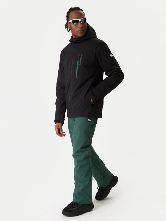 Quiksilver Quiksilver Snowboardová bunda Titano JK EQYTJ03513 Čierna Relaxed Fit
