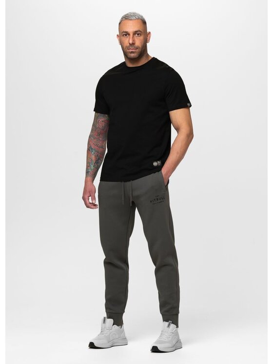 PITBULL PITBULL Spodnie dresowe SAMPSON Zielony Regular Fit