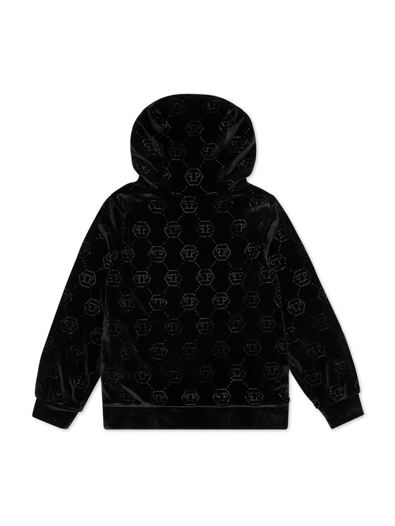 PHILIPP PLEIN PHILIPP PLEIN Bluza 19693 Czarny Regular Fit