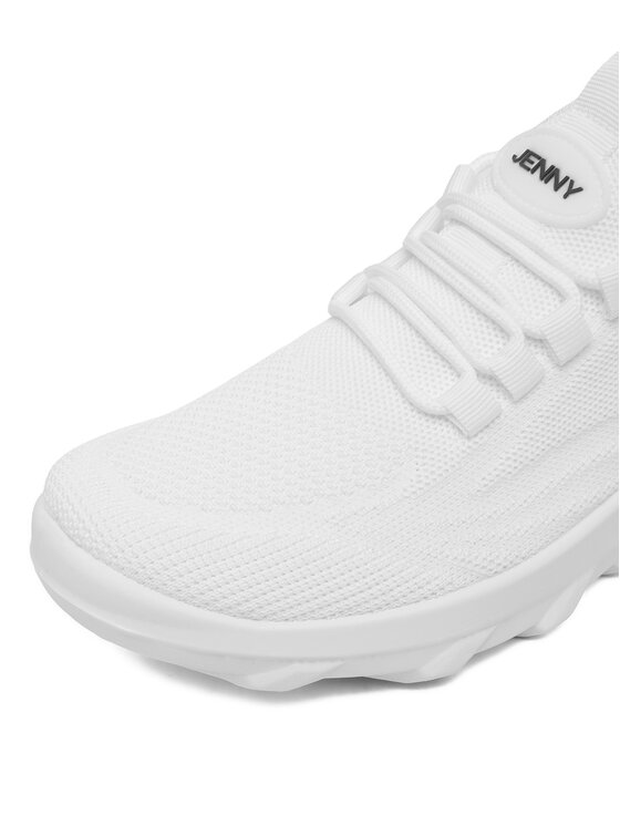 JENNY JENNY Sneakersy CEO-WFA2711-1 Biela