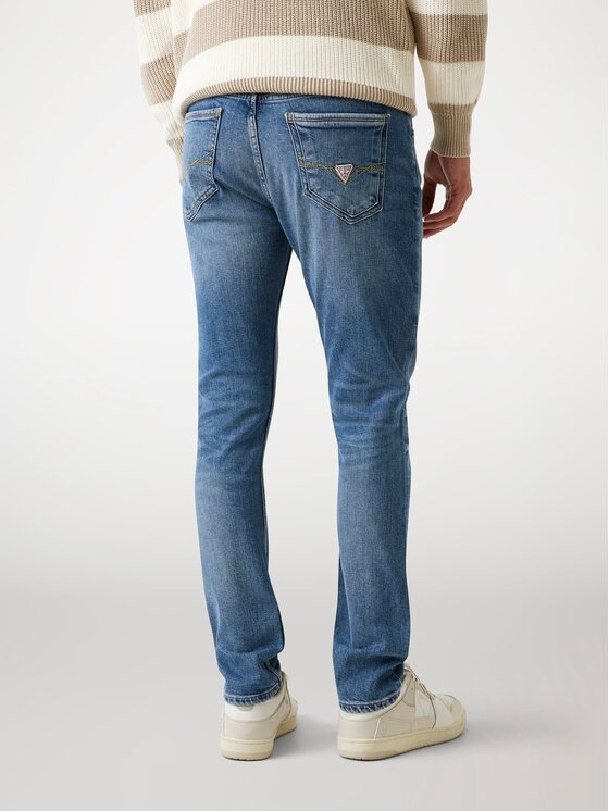 Guess Guess Jeansy 177667 Niebieski Skinny Fit