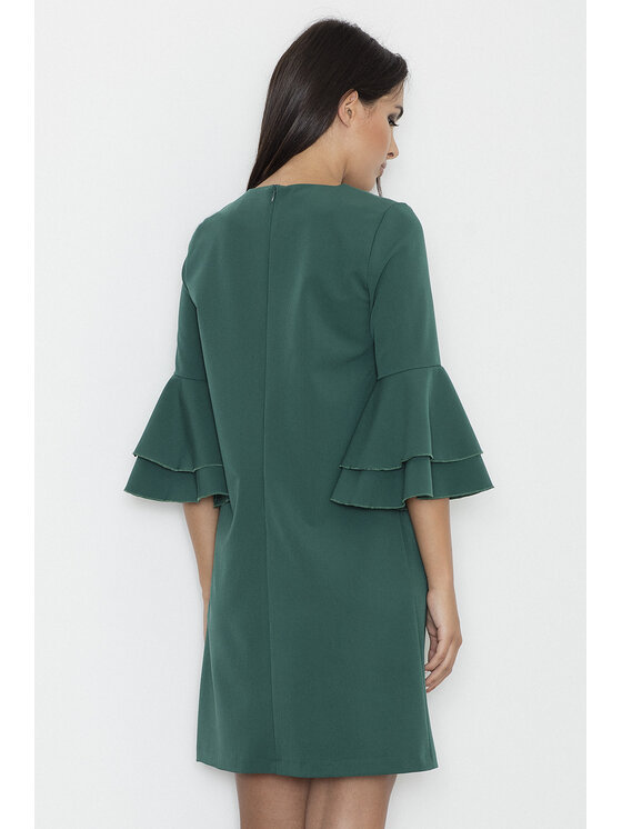 FIGL FIGL Šaty M564 Zelená Regular Fit