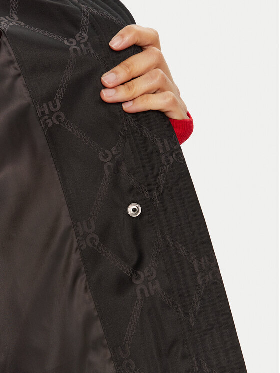 HUGO HUGO Télikabát Fary-3 50528397 Fekete Regular Fit