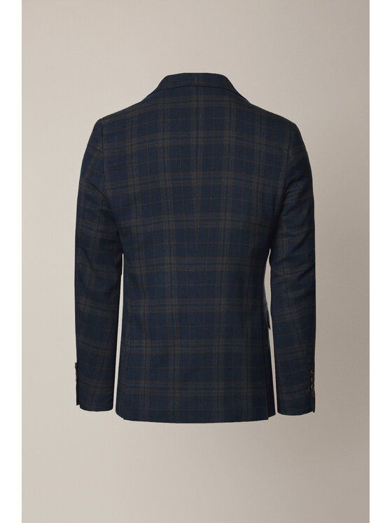 Lancerto Lancerto Marynarka Greccio MA131225000020 Granatowy Slim Fit