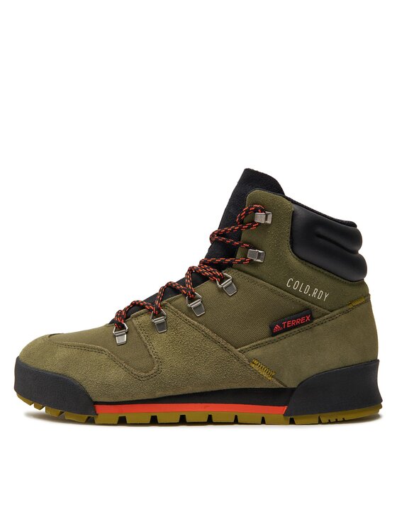 adidas adidas Trekingová obuv Terrex Snowpitch COLD.RDY Hiking Shoes GW4065 Zelená