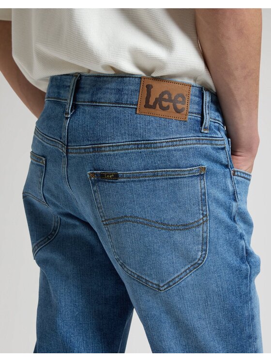 Lee Lee Jeansy DAREN ZIP FLY Niebieski