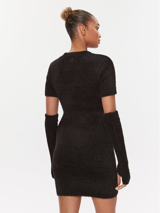 Guess Guess Igapäevane kleit W3BK0V Z3BJ0 Must Slim Fit