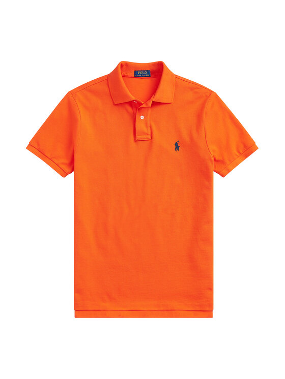 Polo Ralph Lauren Polo Ralph Lauren Polo marškinėliai 710782592024 Oranžinė Regular Fit