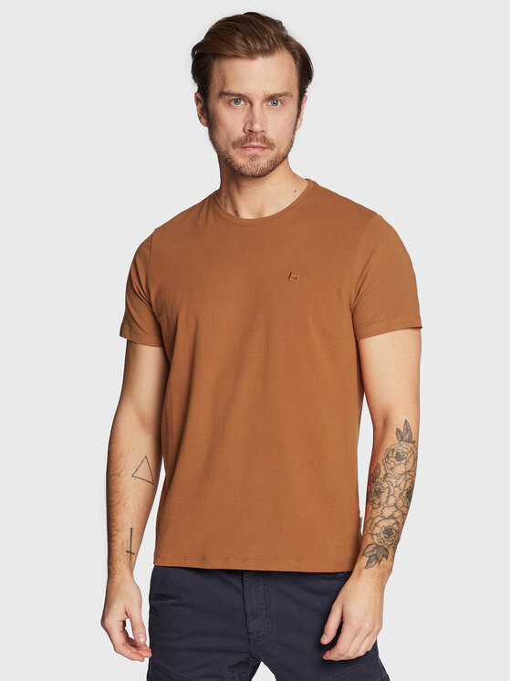 Blend Blend T-shirt Dinton 20714824 Narančasta Regular Fit