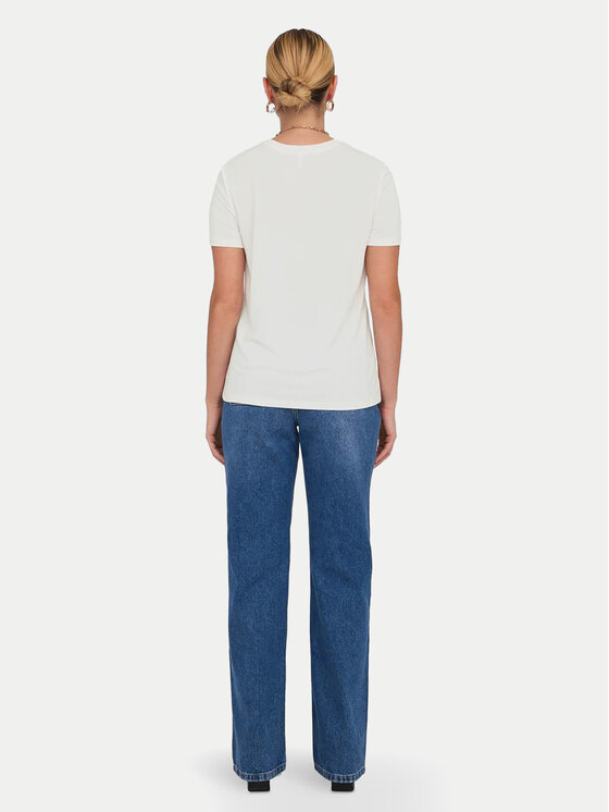 ONLY ONLY Tričko 15303212 Biela Regular Fit