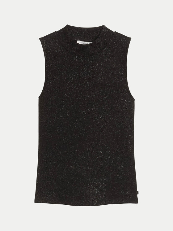 Tom Tailor Denim Tom Tailor Denim Bluse 1043934 Schwarz Slim Fit