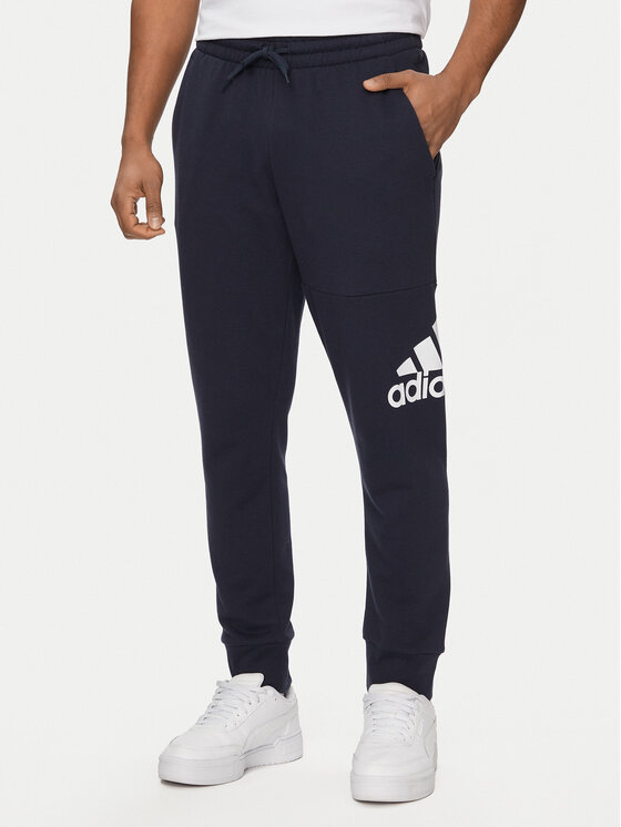 Adidas Spodnji Del Trenirke Essentials HA4344 Mornarsko Modra Regular Fit