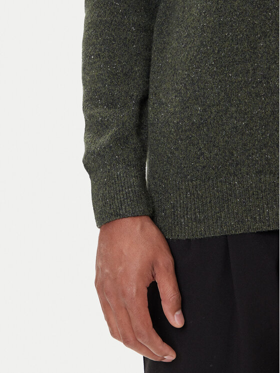 Barbour Barbour Džemper Essential Tisbury MKN0844GN79 Zelena Regular Fit