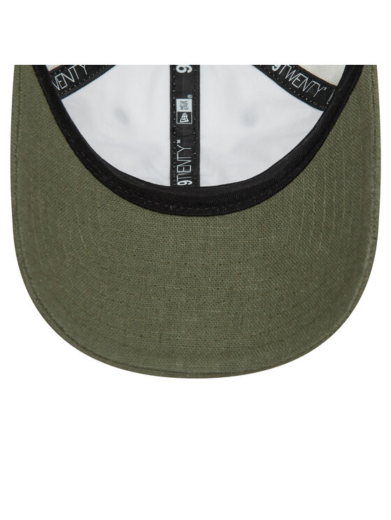 New Era New Era Шапка с козирка Linen Script 920 Ne 60503545 Екрю