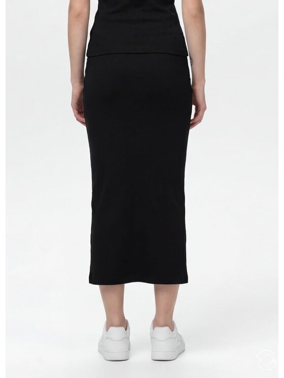 PITBULL PITBULL Spódnica midi LAYLA Czarny Slim Fit