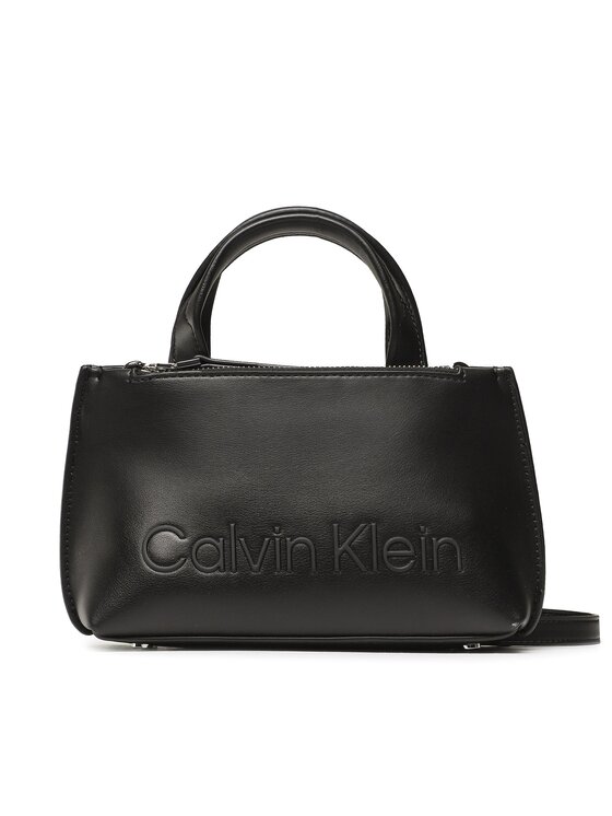Calvin Klein Geantă Ck Set Mini Tote K60K610167 Negru Calvin imagine noua