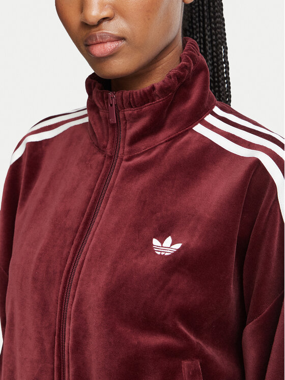 adidas adidas Суитшърт LG4300 Тъмночервен Oversize