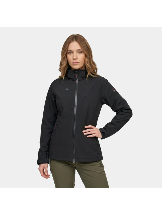 Alpinus Alpinus Kurtka softshell Minthi Szary Regular Fit