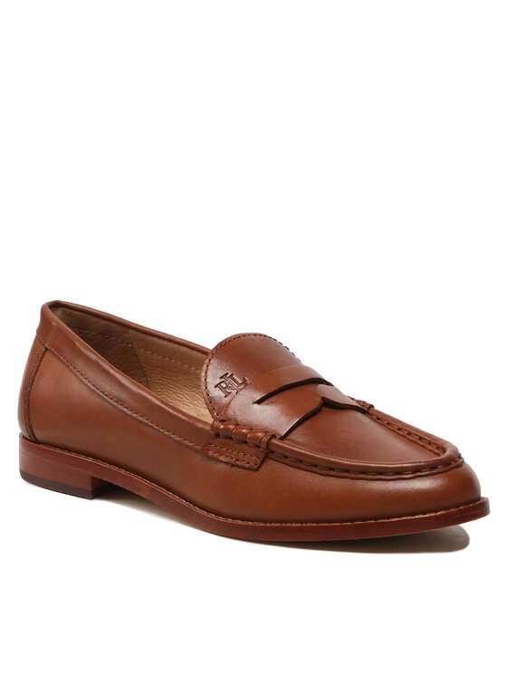 Lauren Ralph Lauren Loafers Wynnie 802875318002 Marron Modivo.fr
