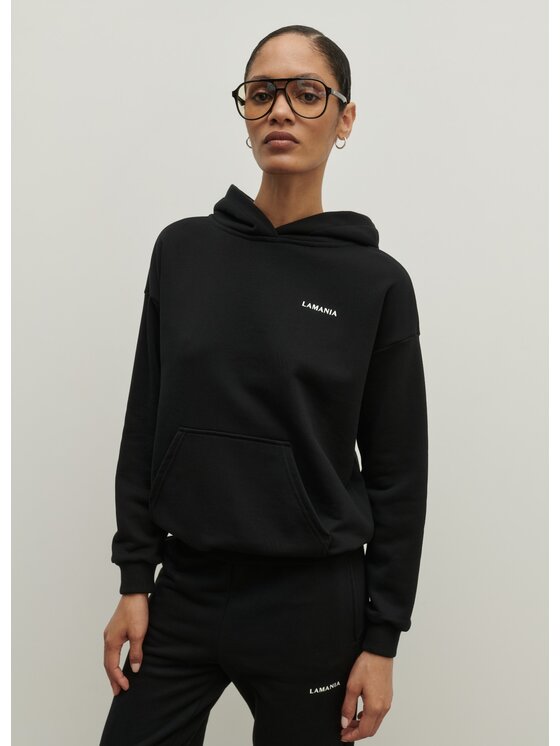 La Mania La Mania Mikina BABY 3 Černá Classic Fit