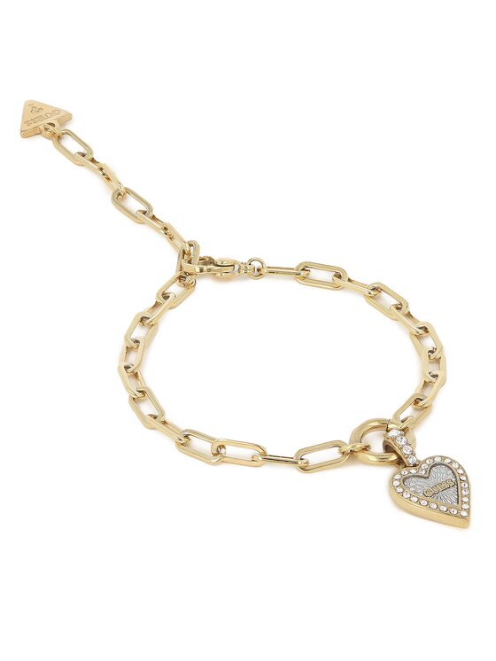 Guess Guess Bransoletka JUBB03 240JW Złoty