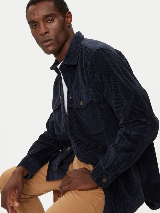 Tommy Hilfiger Tommy Hilfiger Πουκάμισο MW0MW36855 Σκούρο μπλε Regular Fit