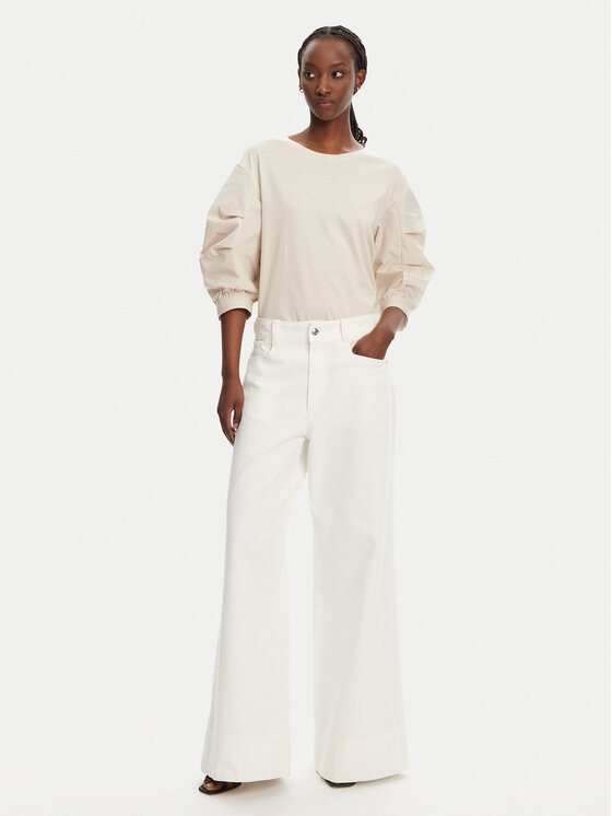 Liu Jo Liu Jo Särkpluus WA5359 J4893 Beež Regular Fit