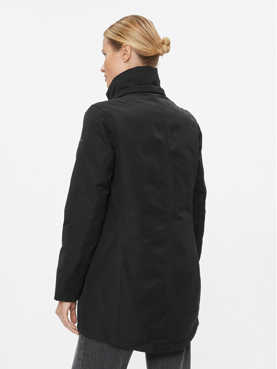 Tommy Hilfiger Tommy Hilfiger Parka WW0WW39864 Μαύρο Regular Fit