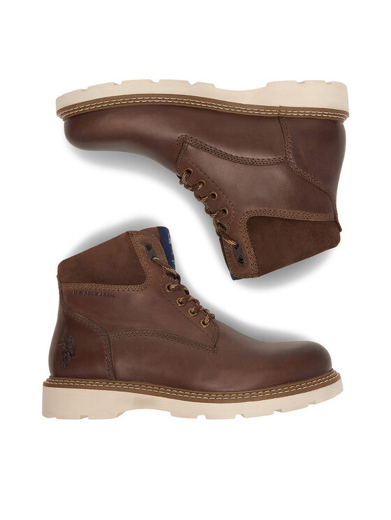 U.S. Polo Assn. U.S. Polo Assn. Trzewiki EO-PATRIZ001M/EL1 Brązowy