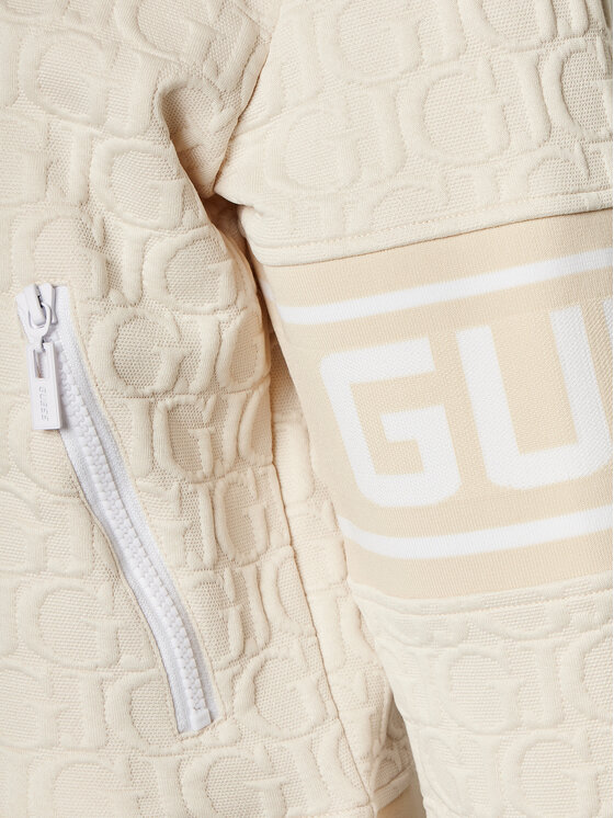 Guess Guess Felpa V3YQ11 KBSL0 Beige Regular Fit