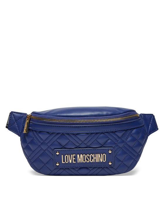 LOVE MOSCHINO Torba Za Okoli Pasu JC4003PP0LLA0750 Mornarsko Modra