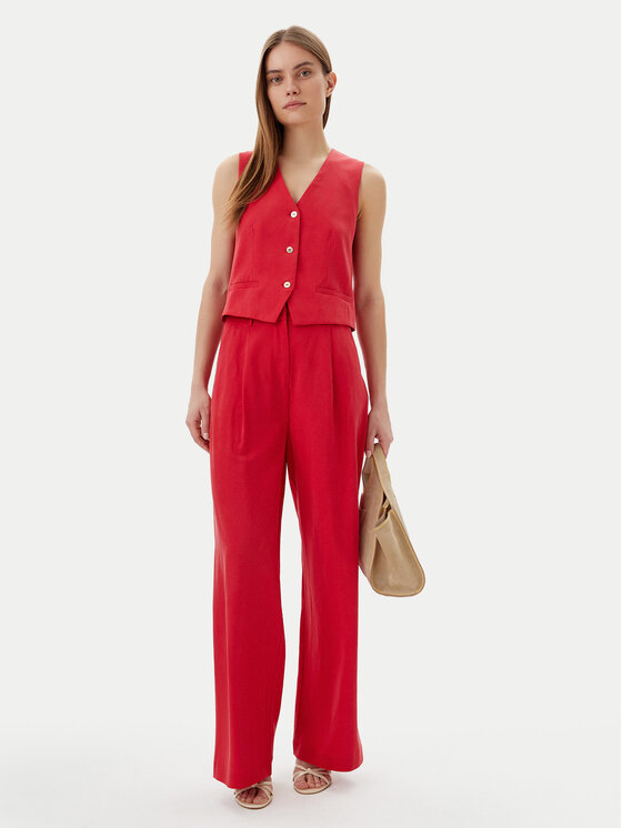 LOLA CASADEMUNT LOLA CASADEMUNT Жилет LS2502007 Червоний Regular Fit