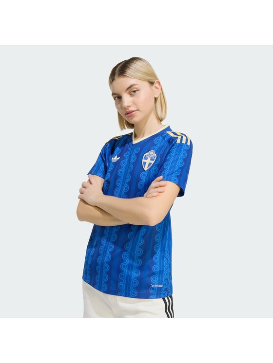 adidas adidas Koszulka techniczna 165783 Niebieski jasny Regular Fit