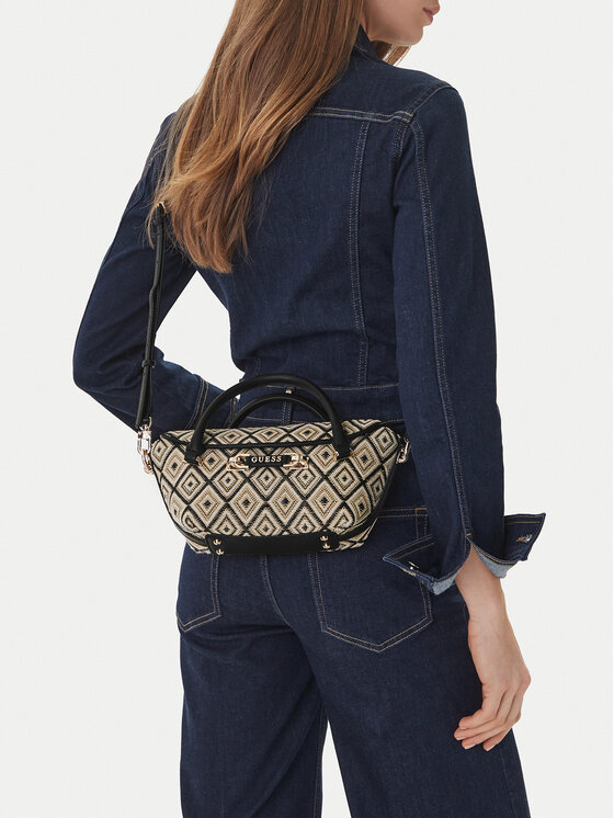 Guess Guess Geantă Sophia Mini HWWG99 13760 Bej