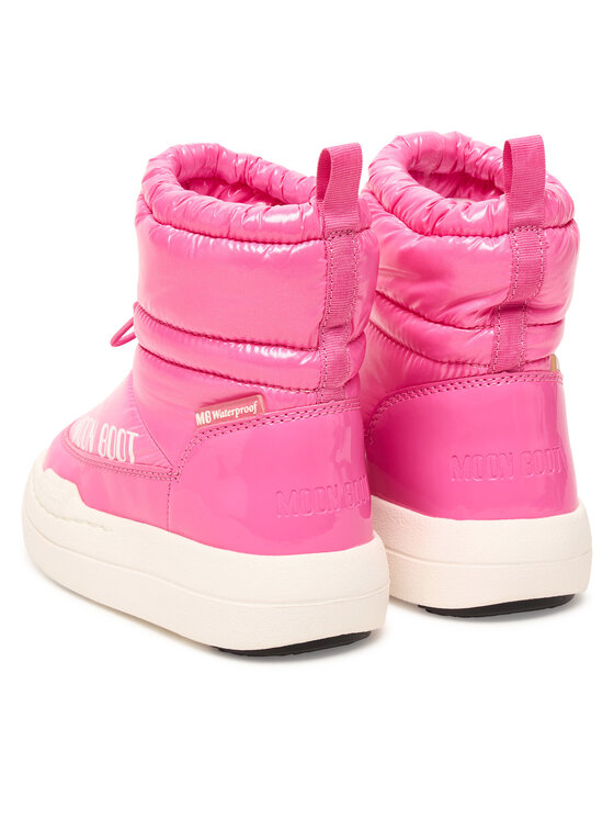 Moon Boot Moon Boot Μπότες Χιονιού Jr Park Tube Mid Glitter Wp 80D3440110 Ροζ