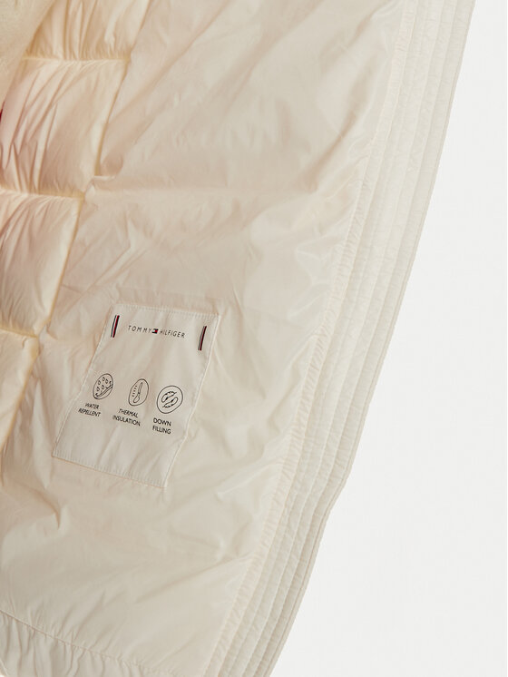 Tommy Hilfiger Tommy Hilfiger Pernata jakna WW0WW43122 Écru Regular Fit