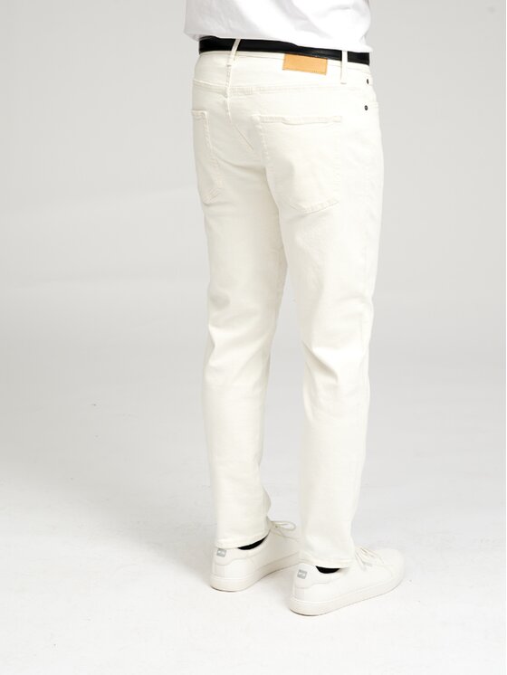 TeeShoppen TeeShoppen Jeansy 'Perform Collection' Biały Regular Fit