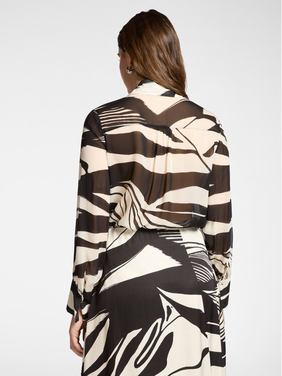 Elena Mirò Elena Mirò Camicia 5007P000300N001 Nero Regular Fit