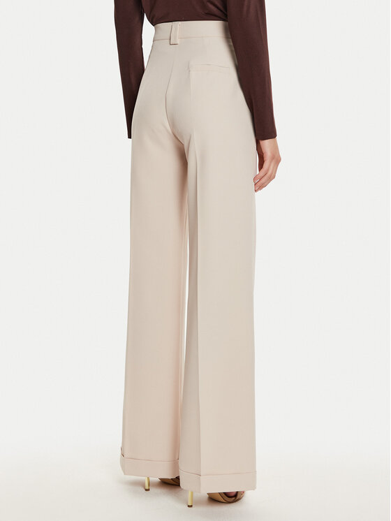 Maryley Maryley Riidest püksid 24IB563/43LA Beež Regular Fit