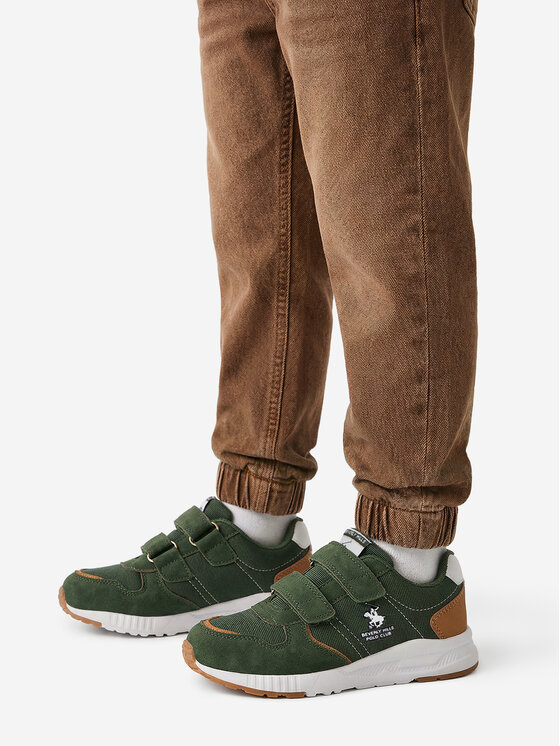 Beverly Hills Polo Club Beverly Hills Polo Club Sneakersy CEOWB-CP23-25063(CH) Kaki