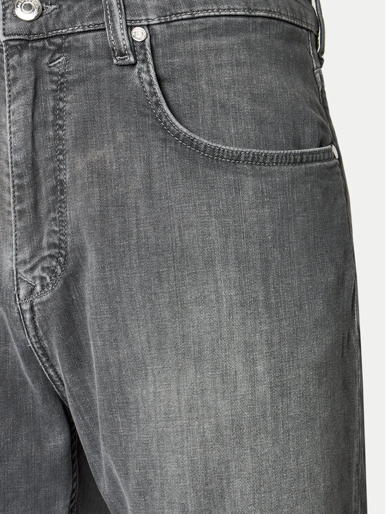 Baldessarini Baldessarini Pantaloni scurți de blugi B1 16908.1473 Gri Regular Fit