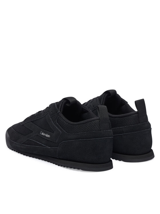 Calvin Klein Calvin Klein Snīkeri Low Pro Runner Mix Mat HM0HM02208 Melns
