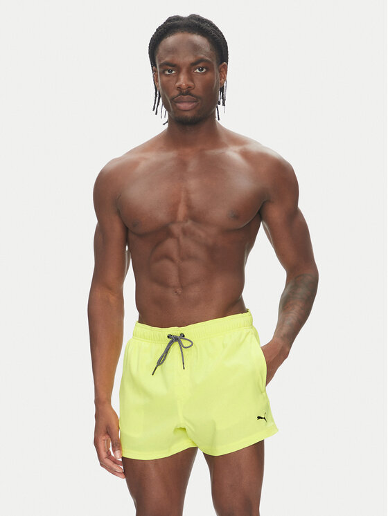 Puma Puma Plavecké šortky 907658 Žlutá Regular Fit
