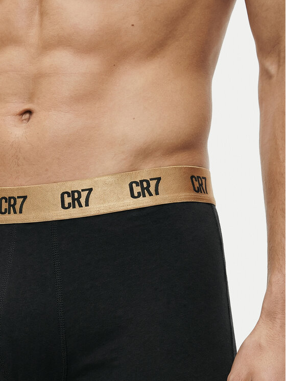 Cristiano Ronaldo CR7 Cristiano Ronaldo CR7 Set de boxeri﻿ Basic 8123-49 Negru