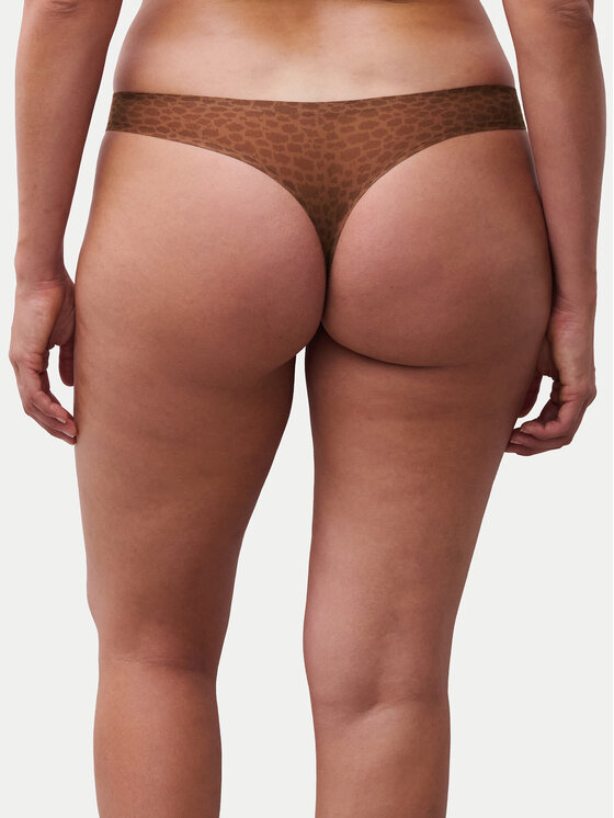 Chantelle Chantelle Tanga Soft Stretch C11D90 Barna